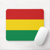 Bolivia Flag Mousepad Muismat (Met muis)