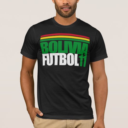 Bolivia Futbol 11 T-shirt (Voorkant)