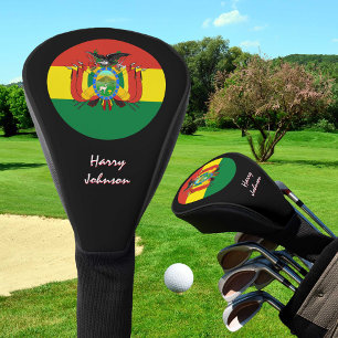 Bolivia Golfclubs Hoesjes, Boliviaanse Vlag, Naam Golfheadcover
