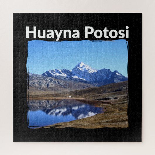 Bolivia Huayna Potosi Mountain - Andes Art Legpuzzel (Verticaal)