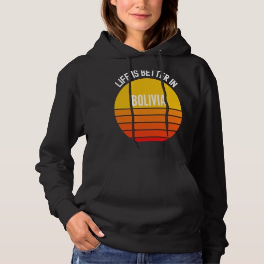 Bolivia in Bolivia Hoodie (Voorkant)