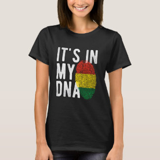 Bolivia Independence Day-vingerafdruk Het staat in T-shirt