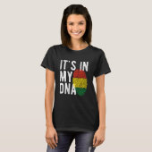 Bolivia Independence Day-vingerafdruk Het staat in T-shirt (Voorkant volledig)