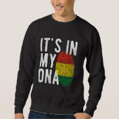 Bolivia Independence Day-vingerafdruk Het staat in Trui (Voorkant)