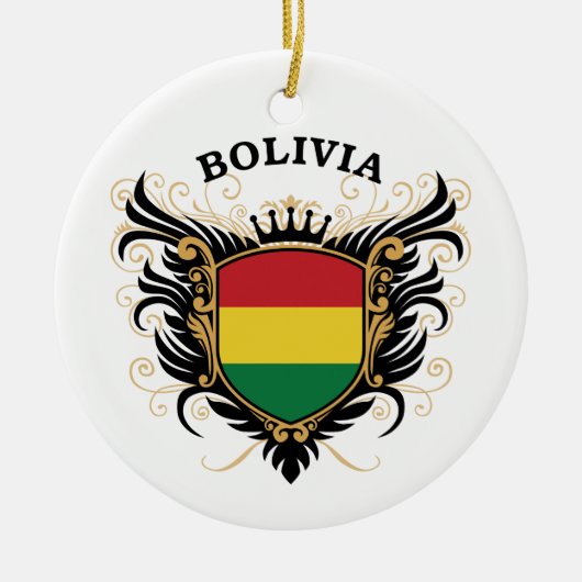 Bolivia Keramisch Ornament (Voorkant)