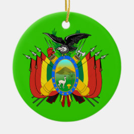 BOLIVIA* kerstversiering Keramisch Ornament