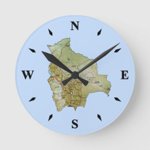 Bolivia Klokklok Ronde Klok