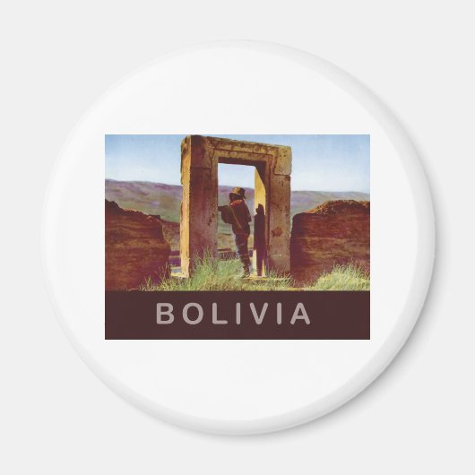 Bolivia Magneet (Voorkant)
