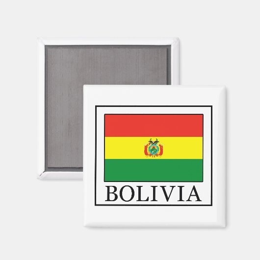 Bolivia Magneet (Voorkant / Achterkant)