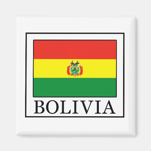 Bolivia Magneet (Voorkant)