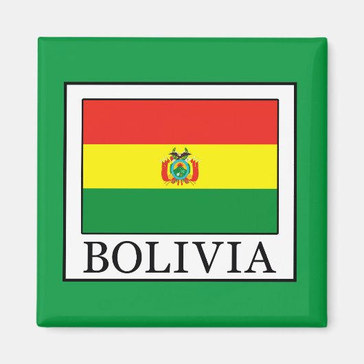 Bolivia Magneet (Voorkant)