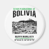 Bolivia Magneet (Voorkant)