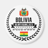Bolivia Magneet (Voorkant)