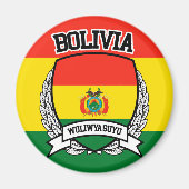 Bolivia Magneet (Voorkant)