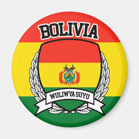 Bolivia Magneet (Voorkant)