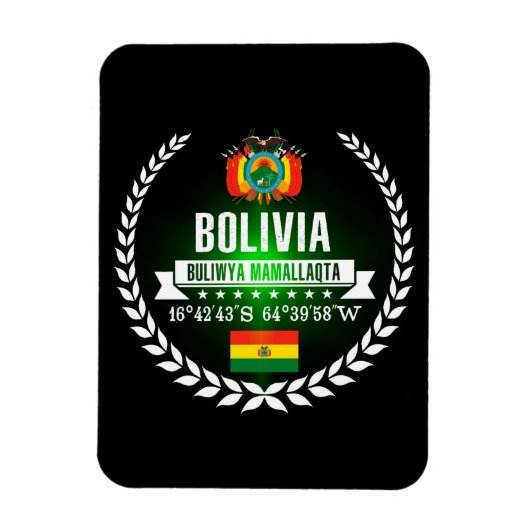 Bolivia Magneet (Verticaal)
