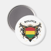 Bolivia Magneet (Voorkant / Achterkant)