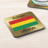 Bolivia Markering+Tekst Onderzetter (Linkerzijde)