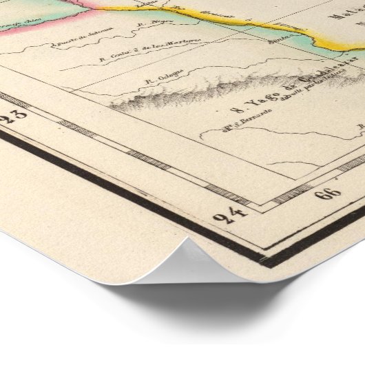 Bolivia, Paraguay 26 Poster (Hoek)