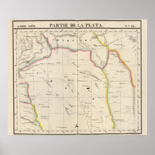 Bolivia, Paraguay 26 Poster (Voorkant)