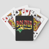 Bolivia Pokerkaarten (Achterkant)