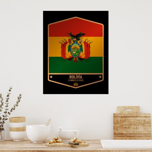 Bolivia Poster (Keuken)