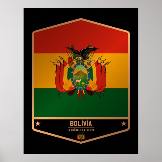 Bolivia Poster (Voorkant)