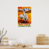 Bolivia poster (Keuken)