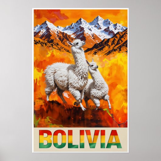 Bolivia poster (Voorkant)