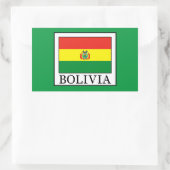 Bolivia Rechthoekige Sticker (Tas)