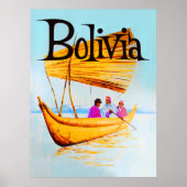 Bolivia reisposter poster (Voorkant)