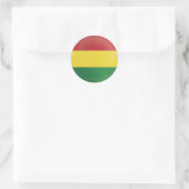 Bolivia rond pictogramvlag ronde sticker (Tas)