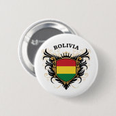 Bolivia Ronde Button 5,7 Cm (Voorkant /achterkant)