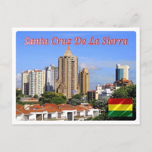 Bolivia - Santa Cruz del la Sierra - Briefkaart (Voorkant)
