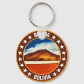 Bolivia Sleutelhanger (Achterkant)