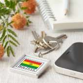 Bolivia sleutelhanger (Zijkant)