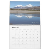 Bolivia Sneeuwberg Kalender (Mar 2027)