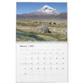 Bolivia Sneeuwberg Kalender (Feb 2027)