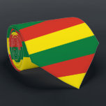 Bolivia Stropdas<br><div class="desc">Bolivia vlagkleuren: rood,  geel,  groen</div>