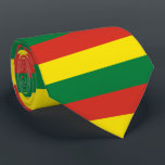 Bolivia Stropdas<br><div class="desc">Bolivia vlagkleuren: rood,  geel,  groen</div>