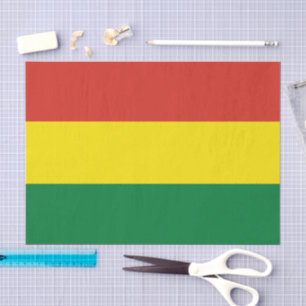 Bolivia tissuepapier, Boliviaanse Vlag tissuepapie Tissuepapier