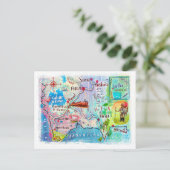 "Bolivia: Traveller... Briefkaart (Staand voorkant)