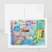 "Bolivia: Traveller... Briefkaart (Voorkant / Achterkant)