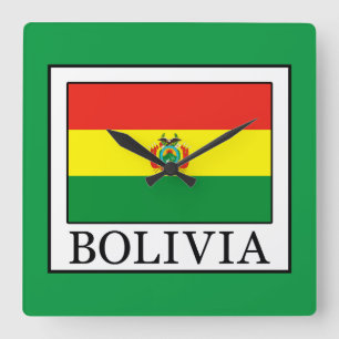 Bolivia Vierkante Klok