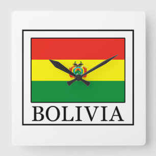 Bolivia Vierkante Klok