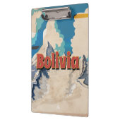 Bolivia Vintage Reisposter Klembord (Links)