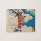Bolivia Vintage Reisposter Legpuzzel (Horizontaal)