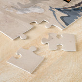 Bolivia Vintage Reisposter Legpuzzel (Zijkant)