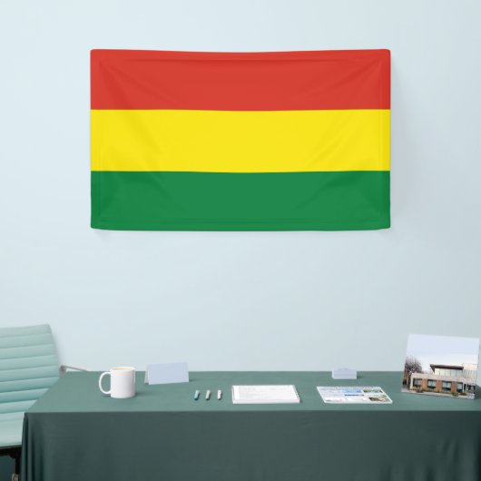 Bolivia vlag banner (Beurs)