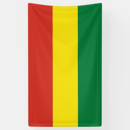 Bolivia vlag banner (Verticaal)